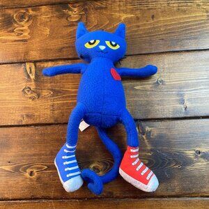 Vintage 1999 Pete The Cat Doll in sneakers MerryMakers Inc Made in USA